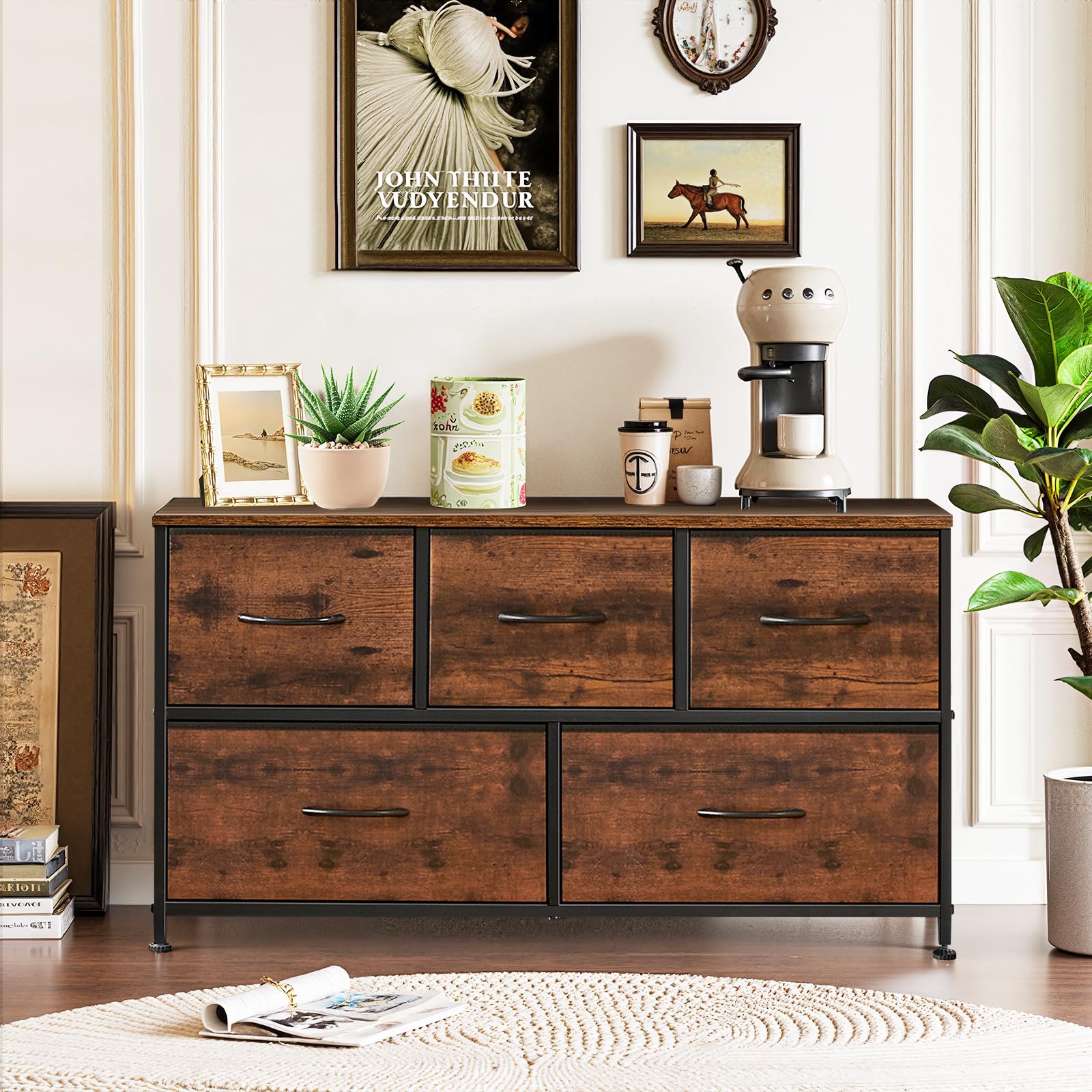 SageNest soft-sided fabric drawers protect clothing and keep items organized