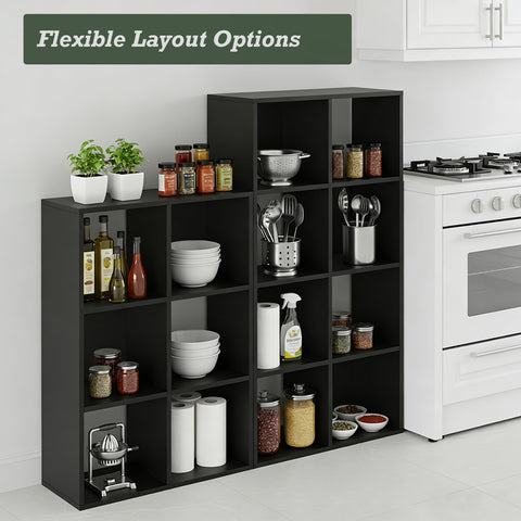 SageNest space-saving cube storage shelf for compact urban living spaces