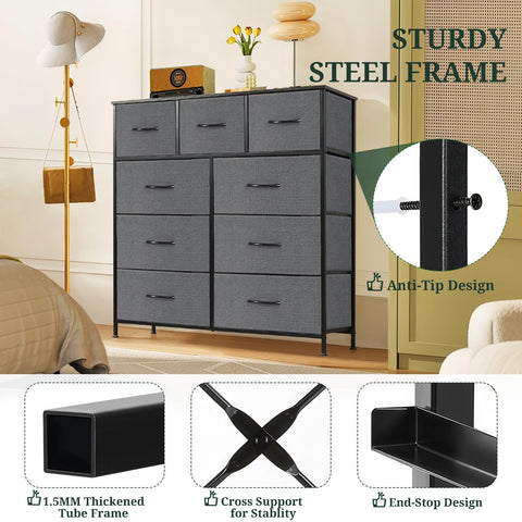 SageNest steel frame delivers durable support for heavy items