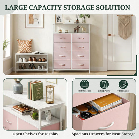 SageNest sturdy metal frame provides durable support for heavier items.