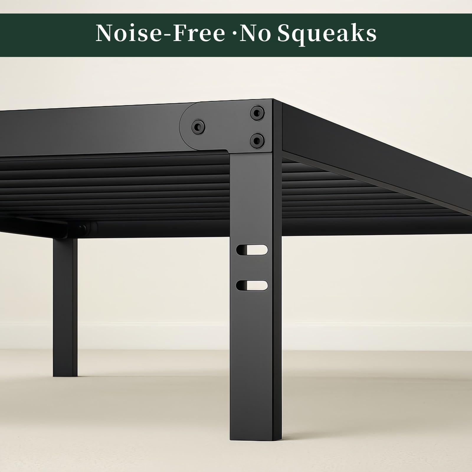 SageNest provides 14 inches of under-bed storage space.