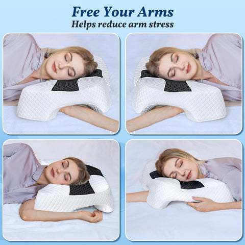 SAHEYER memory foam reacts to body heat for adaptive support.