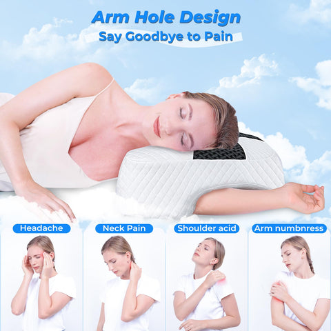 SAHEYER three arm hole design offers varied arm angles