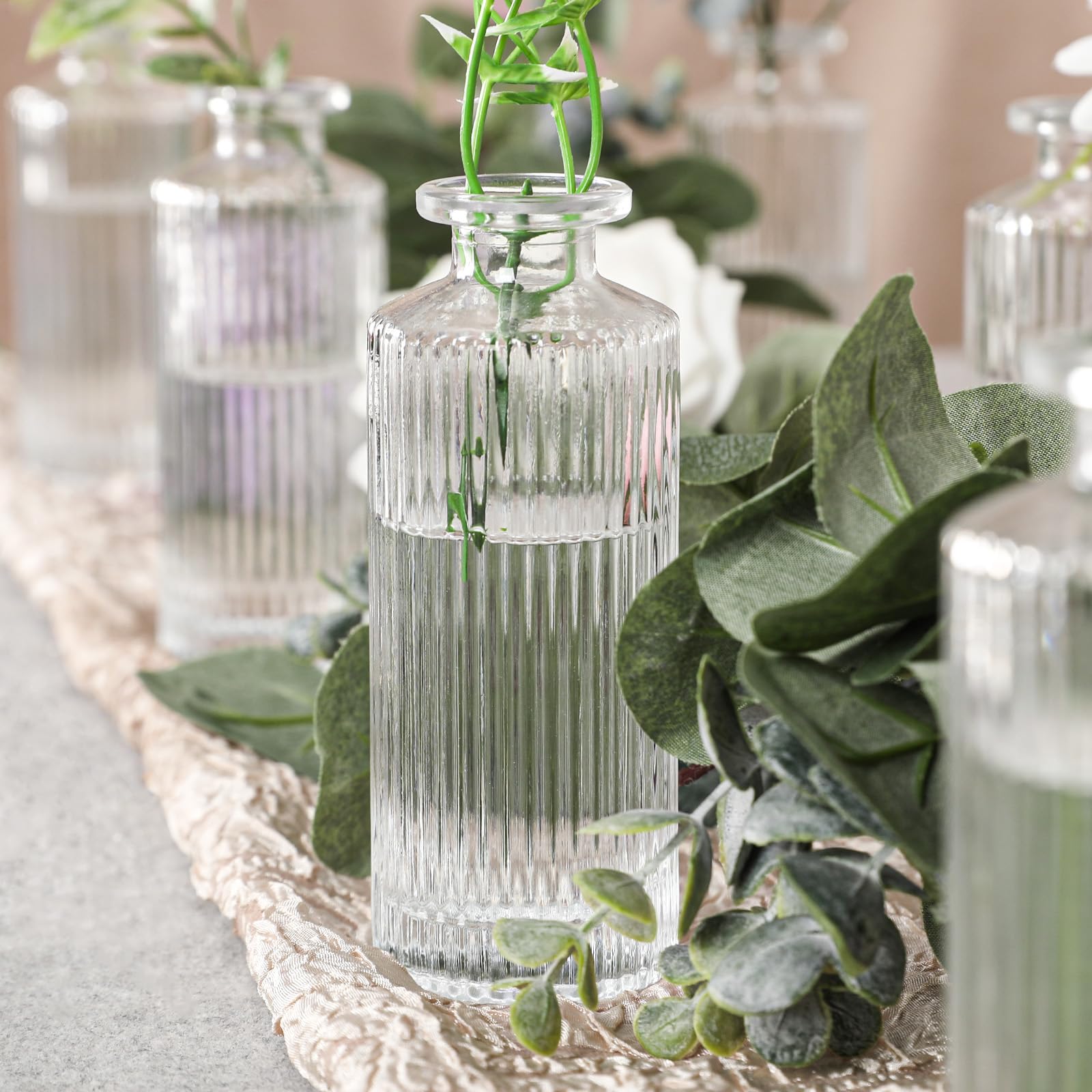 Saiguomi DIY creativity bud vases to customize with blooms or candles