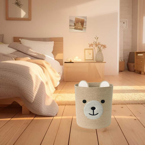 Saiiwnn laundry storage basket doubles as nursery hamper