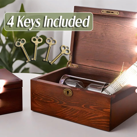 Saijax two-pack decorative boxes offer versatile keepsake storage