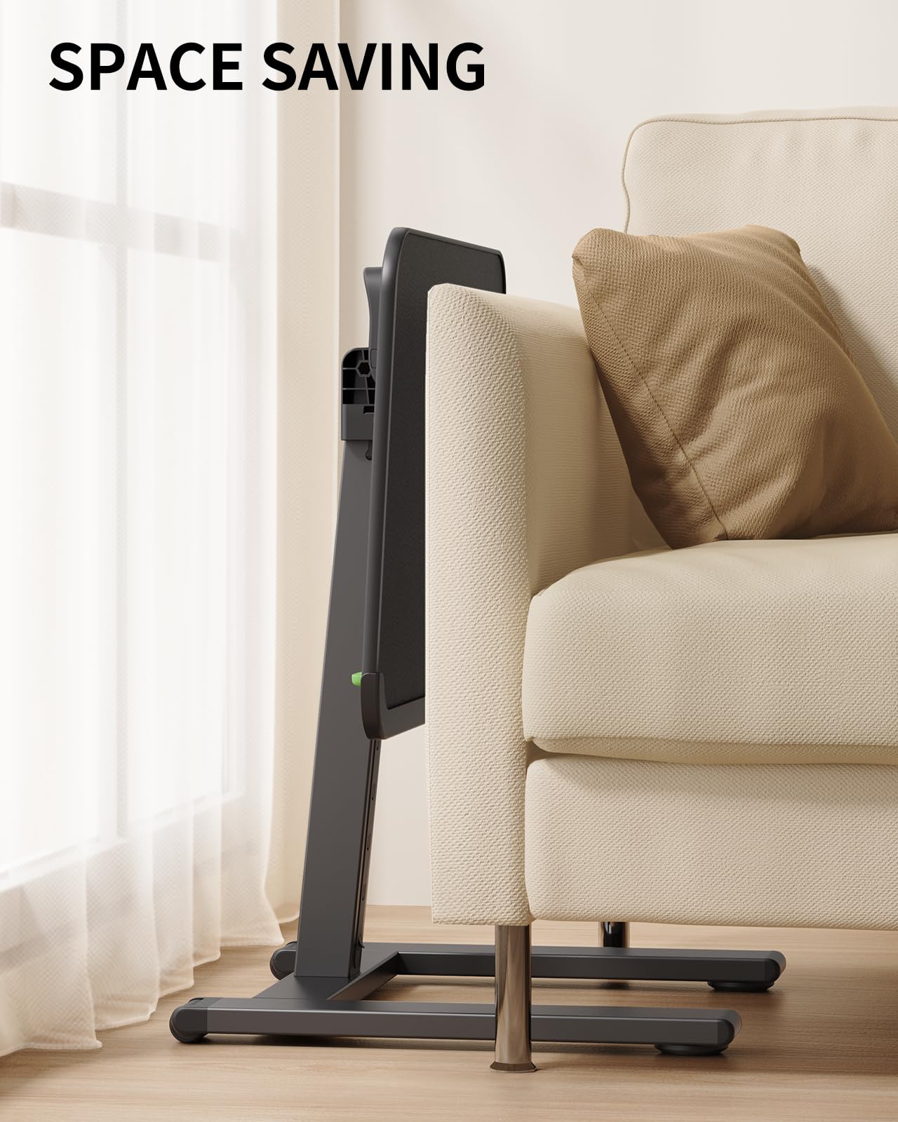SAIJI multipurpose table supports dining, work, laptop use on couch