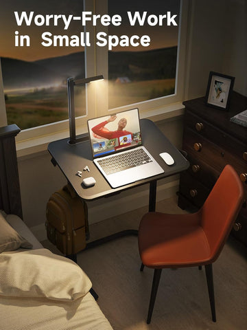 SAIJI XXL TV Tray Table portable 15.4 pounds for easy moving.