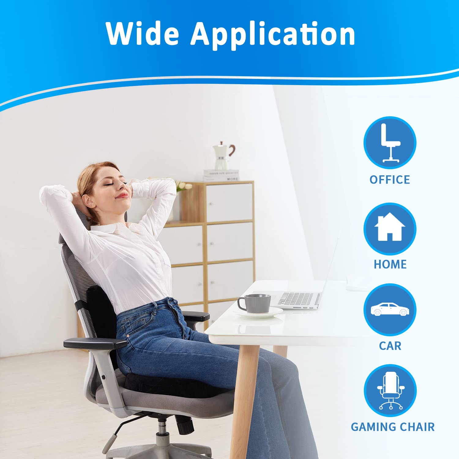 SAIREIDER memory foam material proves supportive and resilient