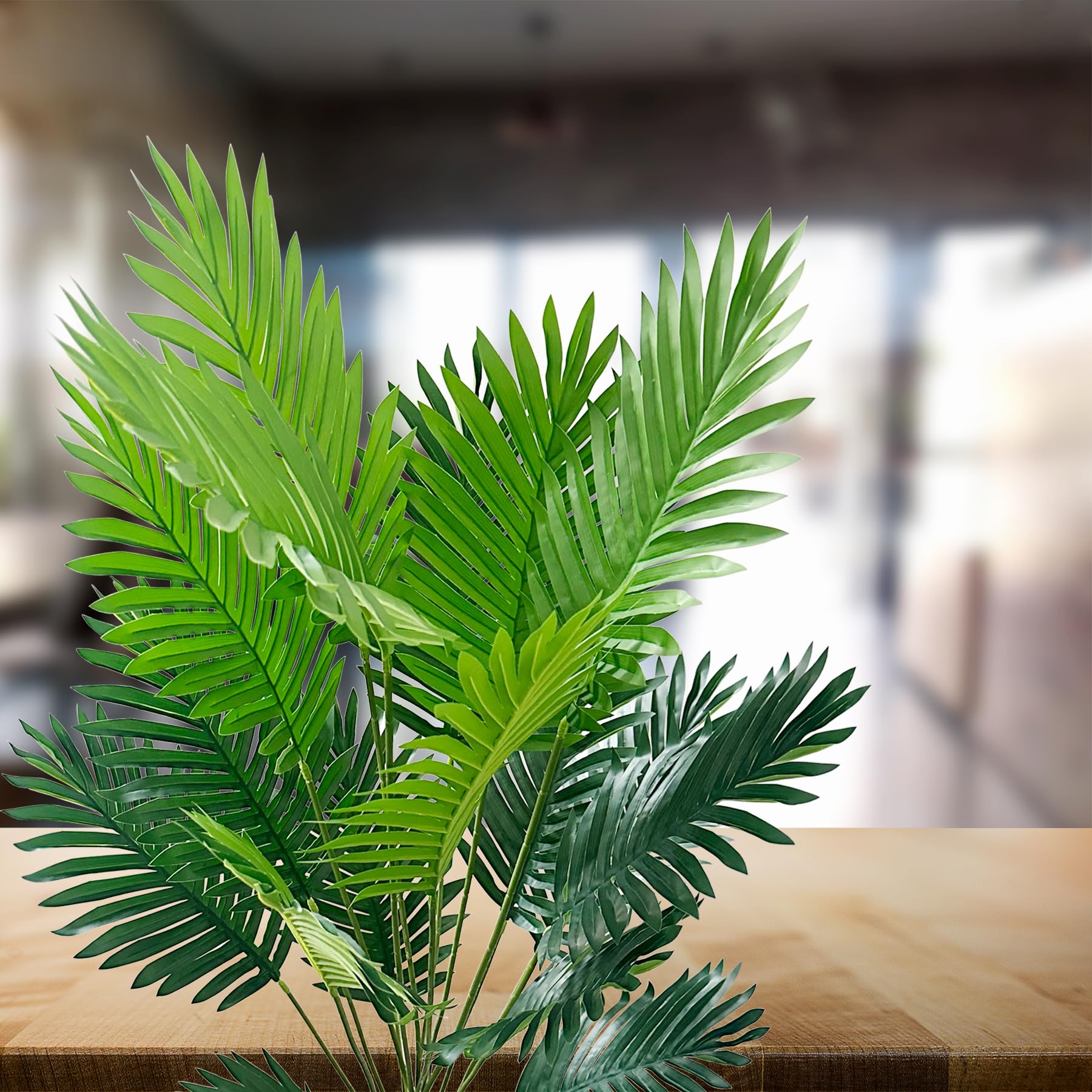 SAJANDAS premium plastic palm with adjustable branches