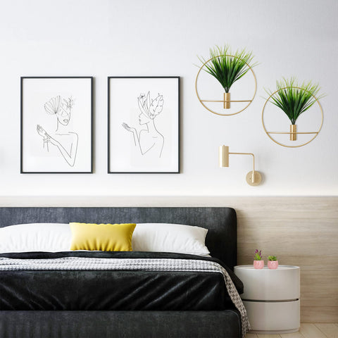 SAJANDAS set of 2 adds greenery without maintenance