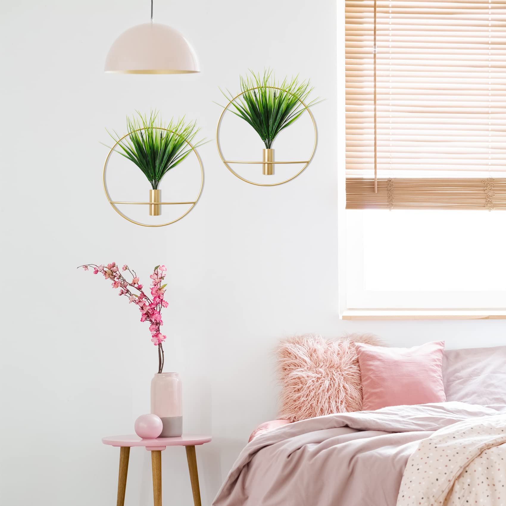 SAJANDAS golden finish ring gleams, adding luxury to living spaces