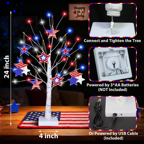 Sakayo-adjustable-branches let you shape a natural, twinkling display.