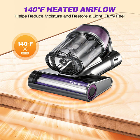 SakerPlus 3-cup 6-cone cyclone system preserves suction and reduces clogs