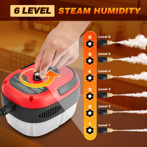 Extended reach with long cord and hose for hard-to-reach areas