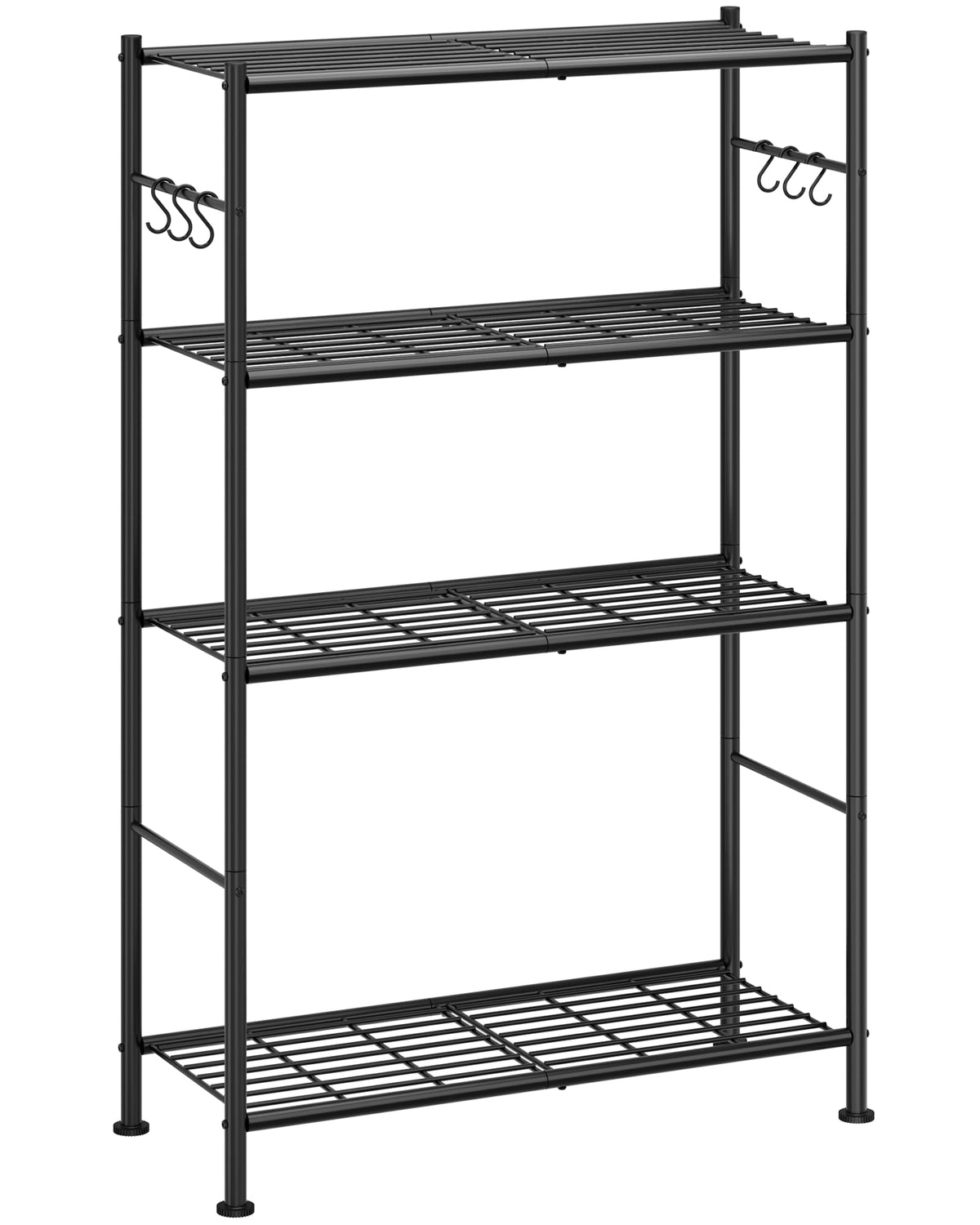 Sakugi 4-Tier shelf assembly step for quick setup and organized space