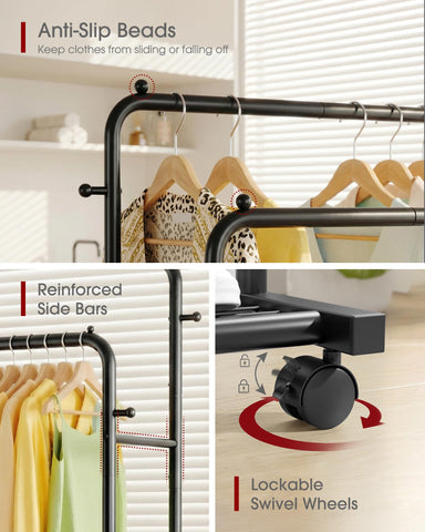 Sakugi rack placed in a dorm room showcasing space-saving organization.