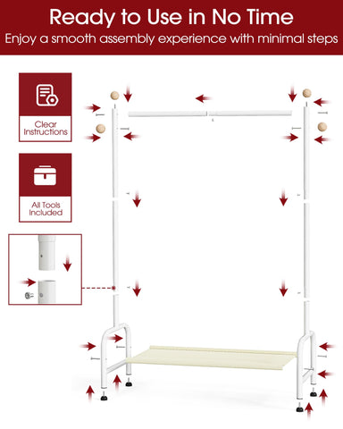 Sakugi rack ideal for nurseries, playrooms, and bedrooms.