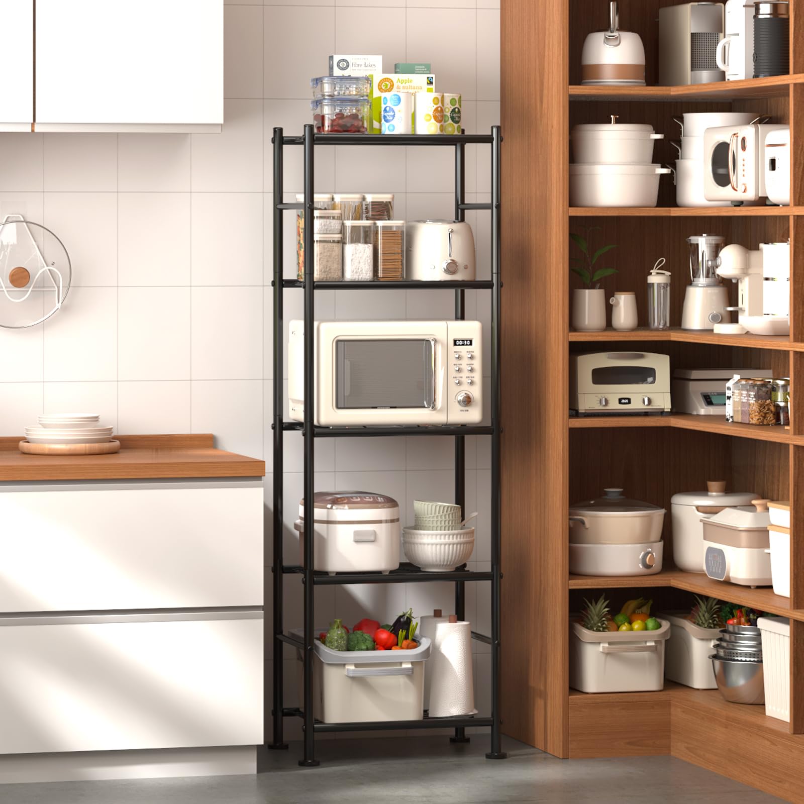 Sakugi space-saving storage solution in tight spaces.