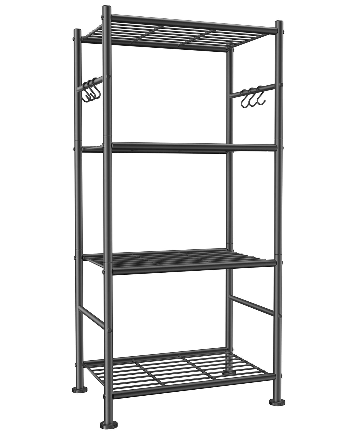 Sakugi 4-tier storage shelves maximizing vertical space for home organization