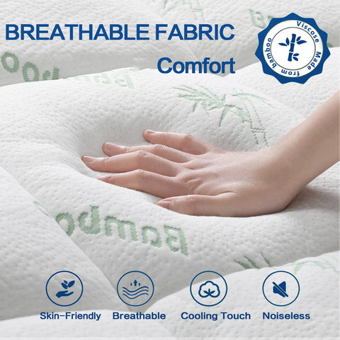 Sakurahome 1000gsm down-alternative fill delivers extra softness.