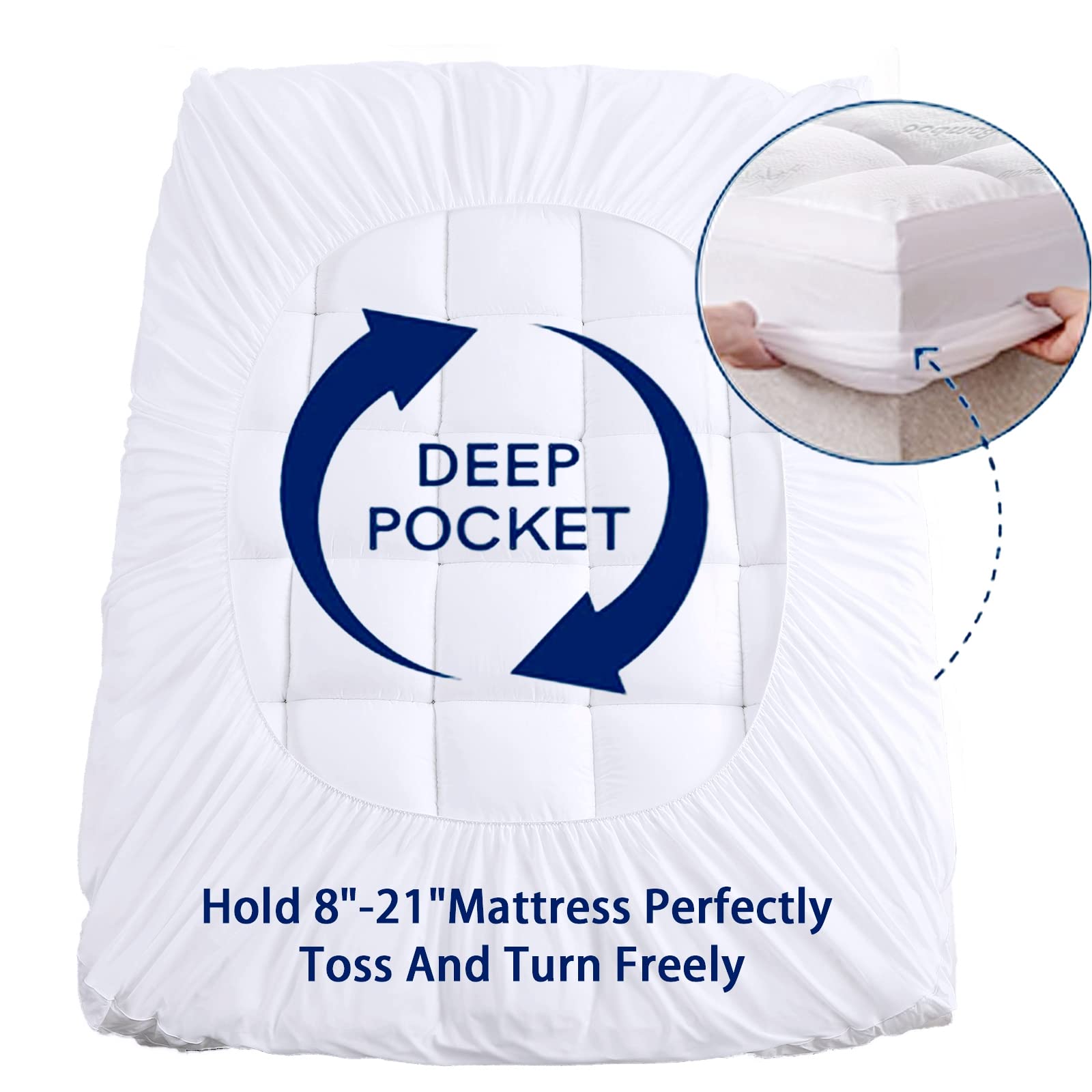 SakuraHome machine-washable care image highlights easy cleaning and lasting freshness