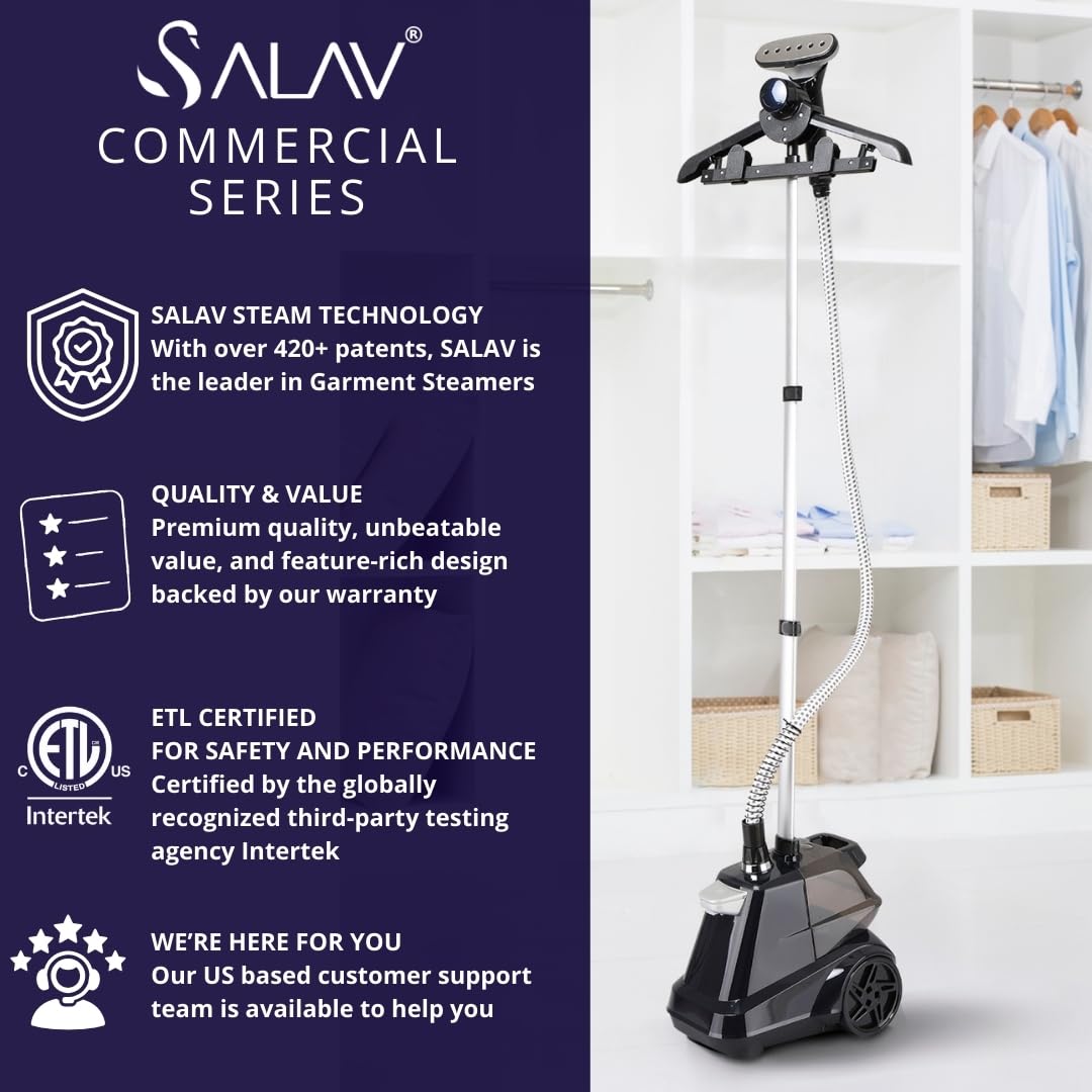 SALAV drapery and upholstery care for refreshed fabrics.