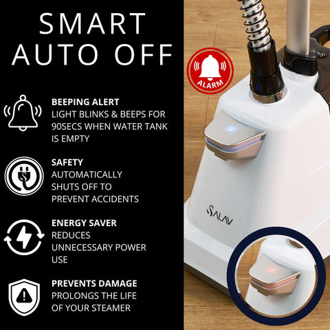 SALAV steamer on wheels enhances mobility in studios and boutiques