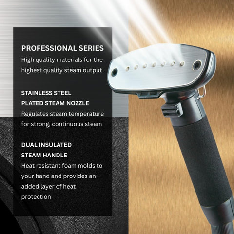 SALAV retractable cord keeps work area tidy and safe.