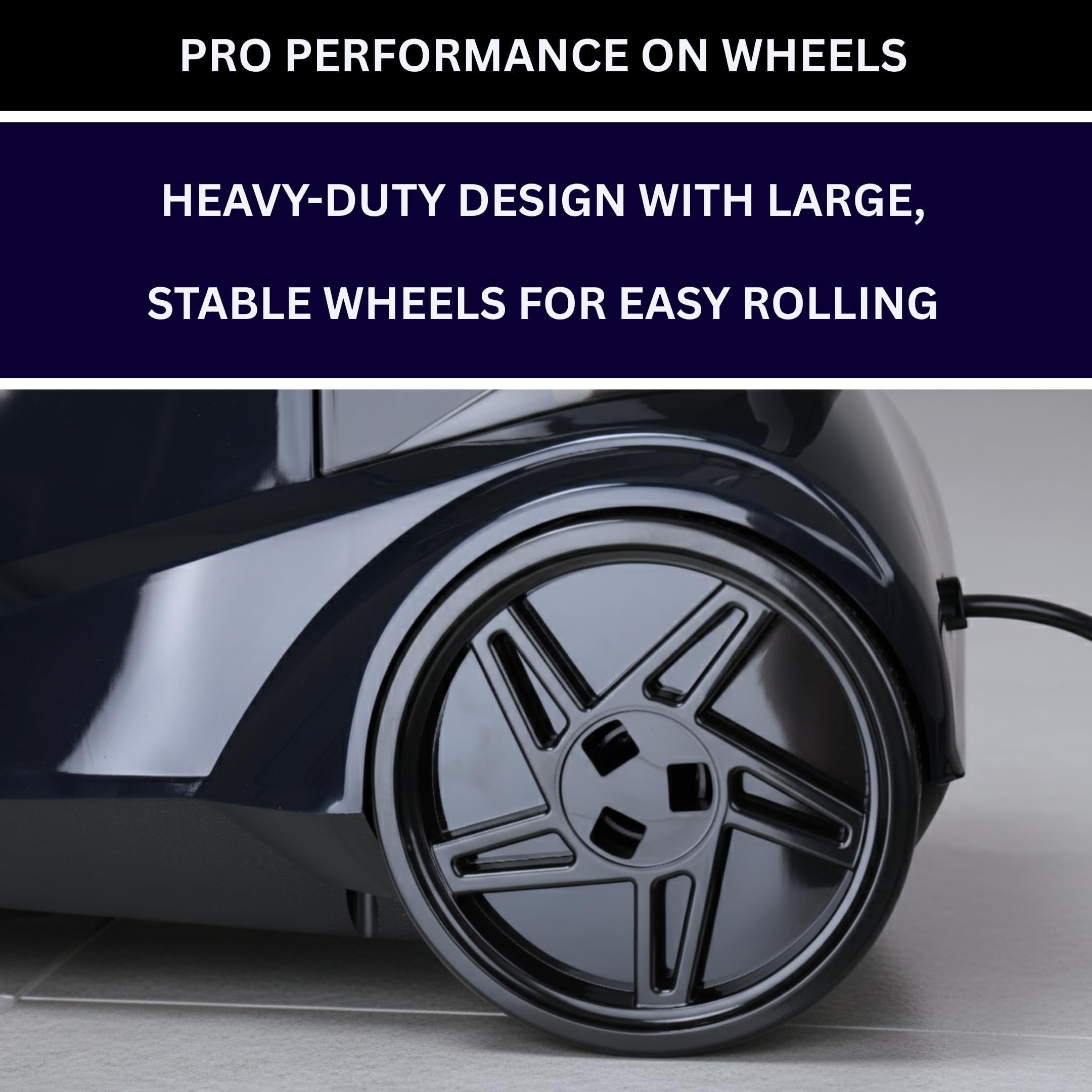 SALAV rolling wheels offer smooth movement and placement flexibility