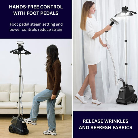 SALAV rolling wheels allow easy transport between items