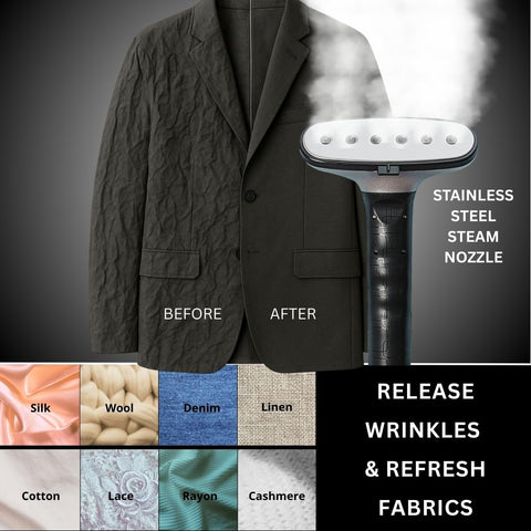 SALAV ideal for wedding prep and boutique steaming sessions.