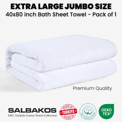 Salbakos 630gsm loop weave offers superior absorbency and quick dry