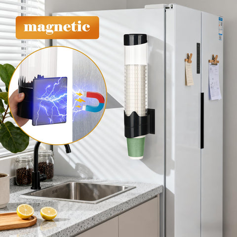 Samhe cup dispenser made of premium ABS and PC for durable home use.