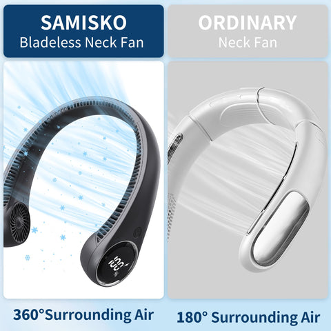 SAMISKO gift-ready neck fan ideal for friends and family