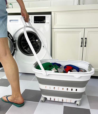 Sammart 360-degree wheels enable smooth movement around the home.