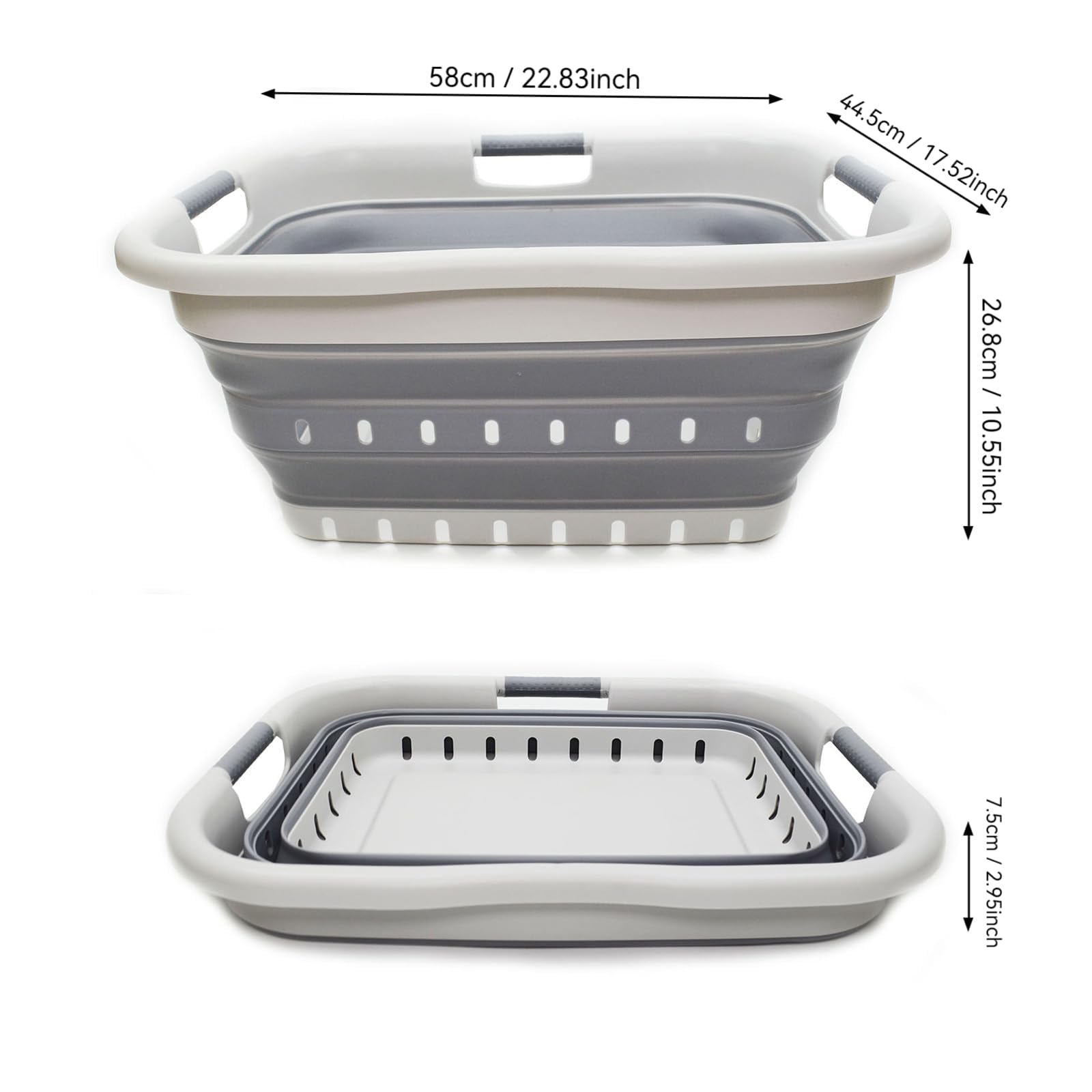 Sammart 41L comfort-grip handles supporting easy carry and transport.
