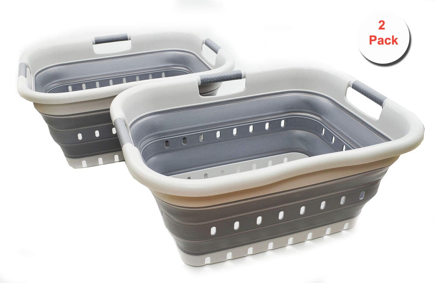 Sammart 41L pop-up open design showing easy access for laundry days.