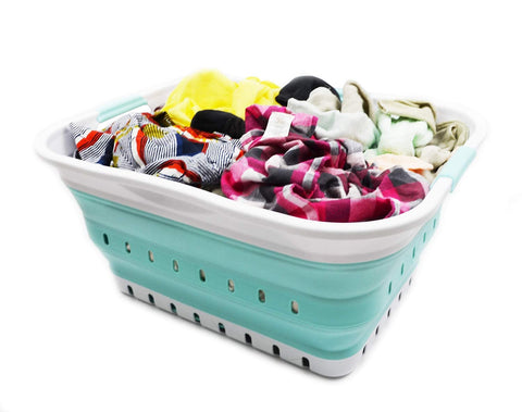 SAMMART 42L in a closet for toys and clothes organization.