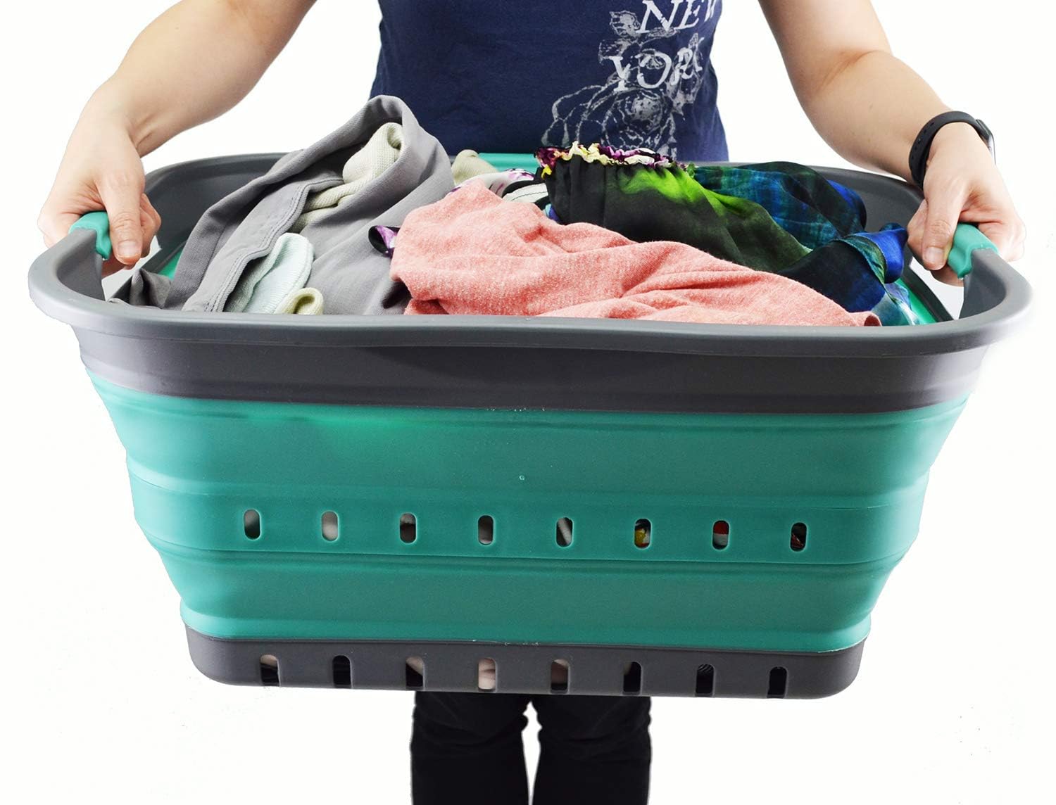 SAMMART 42L organization use shows versatility for home play and tidy spaces