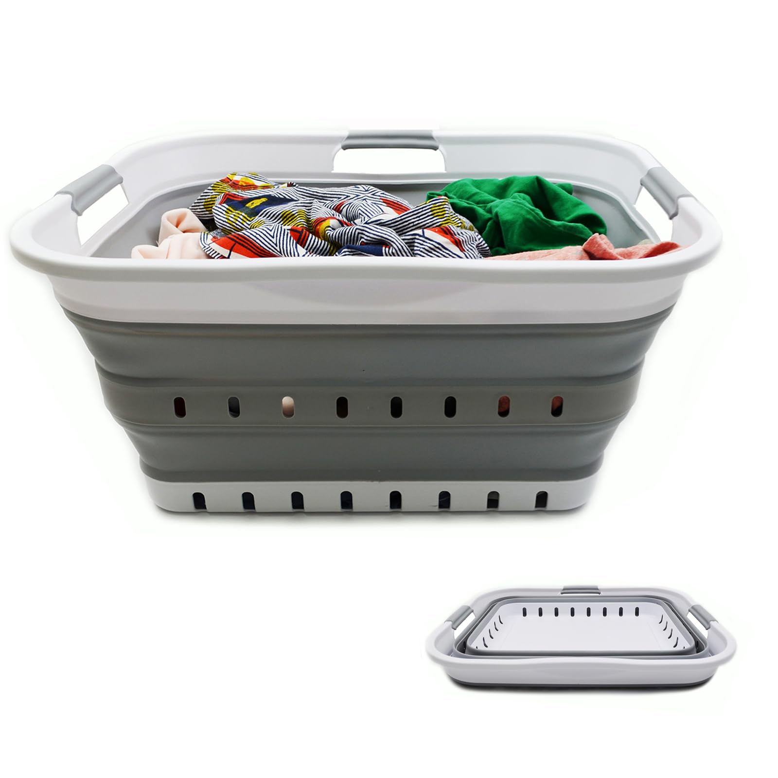 SAMMART 42L sturdy walls maintain shape during bulk loads.