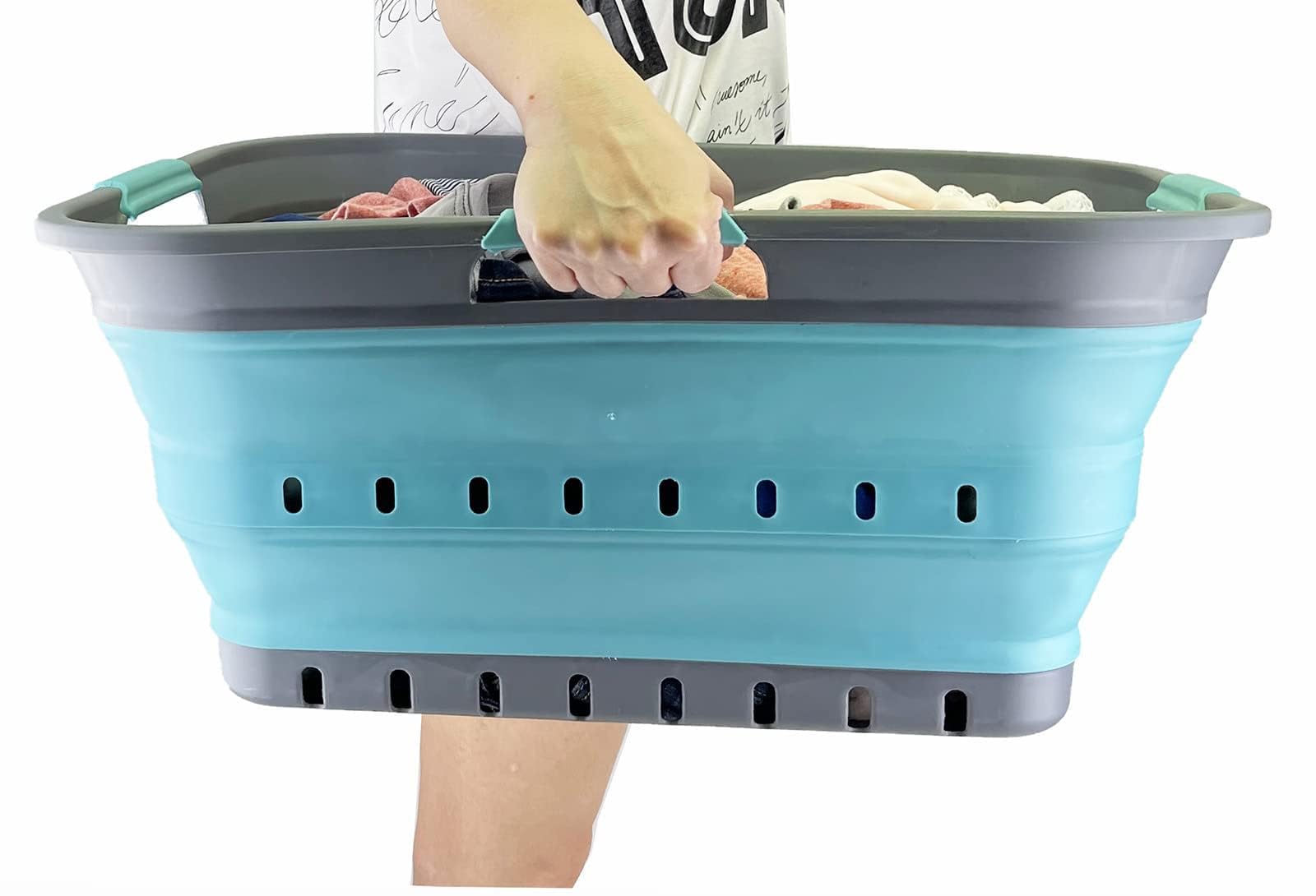 SAMMART 42L folds to save space when not in use.