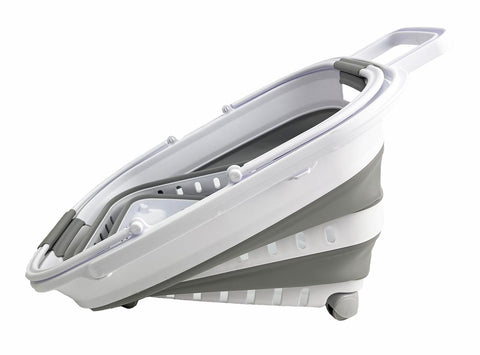 Sammart curved rim allows comfortable carrying from room to laundry.