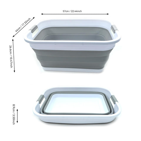 SAMMART multipurpose basket for toys and clothes organization
