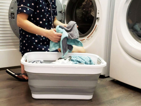 SAMMART pop-up foldable tub ready for quick setup