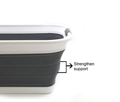 Versatile uses include icing beverages, bathing pets, soaking laundry, storage.