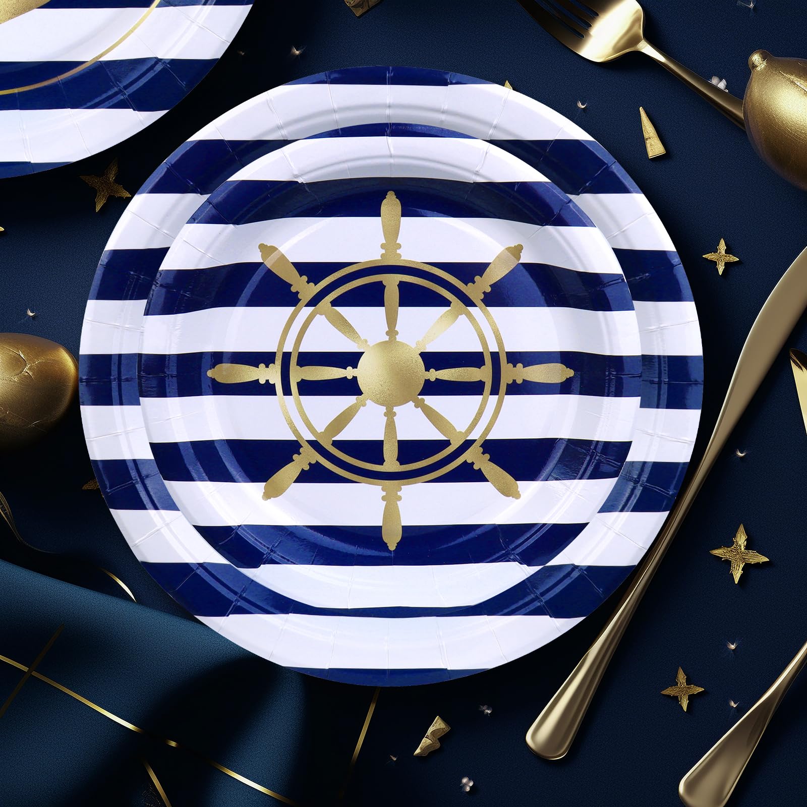 SamPartyShop Sail Boat forks provide sturdy dining for 20 guests