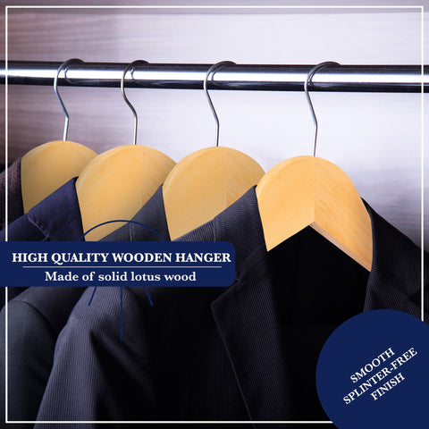 SAMSARC velvet non-slip bar hangers keep pants and skirts aligned and crease-free.