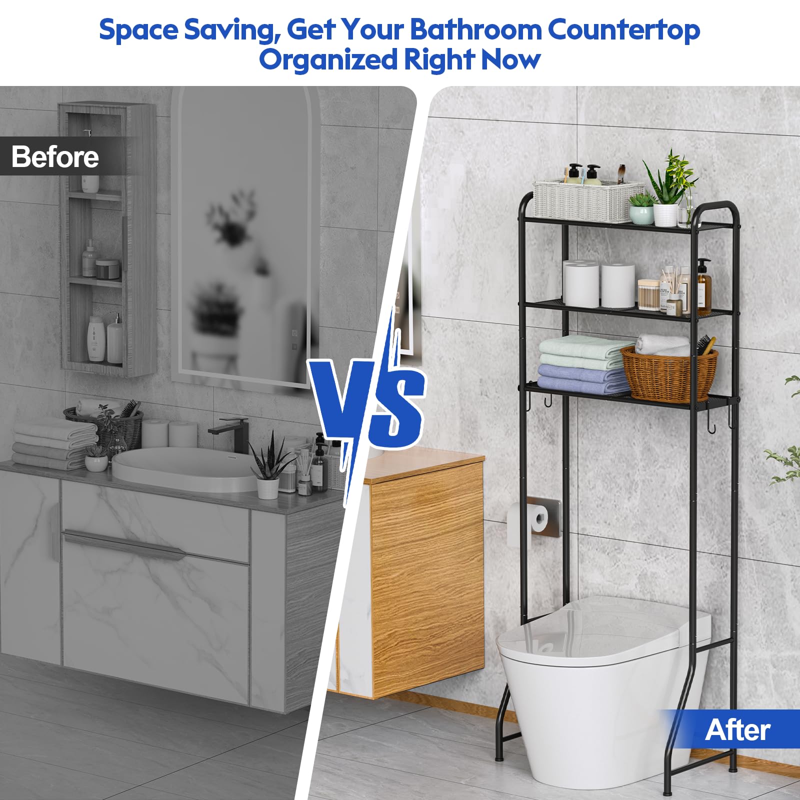 Samstar bottom compartment stores laundry or large items conveniently.