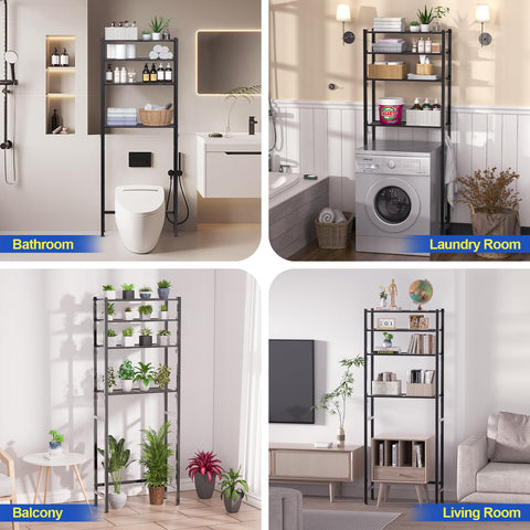 Samstar multipurpose bathroom storage for towels, laundry, and more.